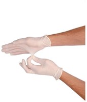 Handschoen CMT S latex poedervrij wit 100 stuks-2