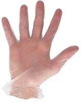 Handschoen CMT XL vinyl poedervrij wit 100 stuks-2