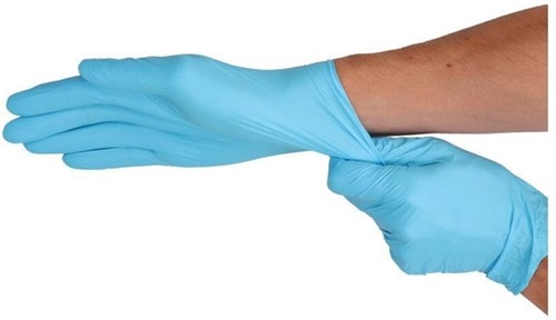 Handschoen CMT XL soft nitril blauw 100 stuks-1