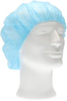 Haarnet CMT bouffant non-woven XL 58cm PP blauw 100 stuks