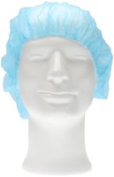 Haarnet CMT bouffant non-woven XL 58cm PP blauw 100 stuks-2