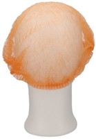 Haarnet CMT clip non-woven M 49cm PP oranje 100 stuks-3