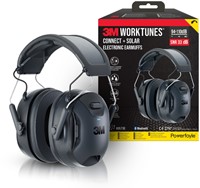 Oorkap 3M WorkTunes Connect en Solar Bluetooth 33dB zwart-3