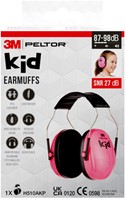 Oorkap 3M Peltor voor kinderen  H510AK 87-98 dB roze