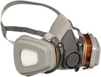 Mondmasker 3M met vervangbare filters 6002KIT-1, A2P2 organische dampen-2