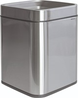 Afvalbak MAUL Prime 15 liter met inwerpopening rvs