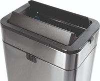 Pedaalemmer MAUL Wing 40 liter met vlinderdeksel rvs-2
