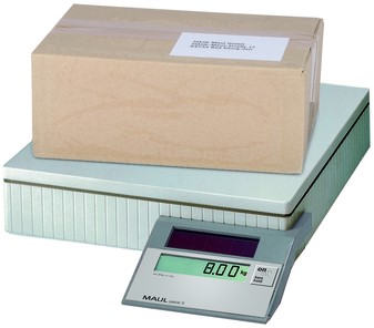 Pakketweger MAUL Parcel S weegplateau 30x30cm solar 50 kg-3