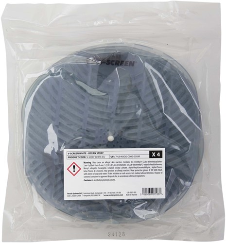 Urinoirmat V-screen Ocean Spray 12 stuks-3
