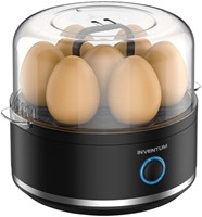 Eierkoker Inventum voor 7 eieren zwart-2