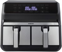 Airfryer Inventum 2 x 4 liter 1700 watt zwart/rvs-3