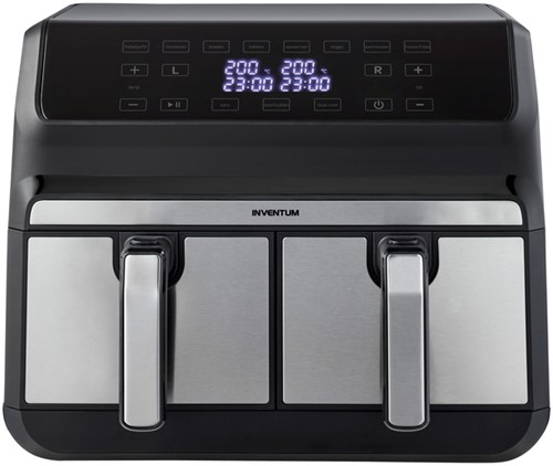 Airfryer Inventum 2 x 4 liter 1700 watt zwart/rvs-3