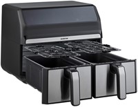Airfryer Inventum 2 x 4 liter 1700 watt zwart/rvs-3