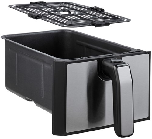 Airfryer Inventum 2 x 4 liter 1700 watt zwart/rvs-4
