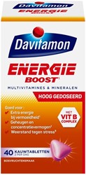 Multi-vitamine Davitamon Energie kauwtablet bosvruchten 40 stuks