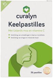 Keelpastilles Curalyn IJslands mos 36 stuks