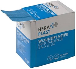 Pleister Hekaplast detectable 5mx6cm