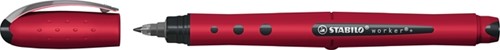 Rollerpen STABILO Worker+ Wildflower medium bordeax