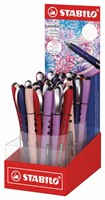 Rollerpen STABILO Worker+ Wildflower medium assorti