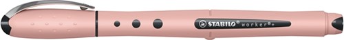 Rollerpen STABILO Worker+ Wildflower medium blush-2