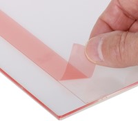 Posterhouder Europel zelfklevend A4 liggend 5 stuks-2