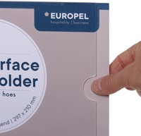 Posterhouder Europel zelfklevend A4 liggend 5 stuks-3