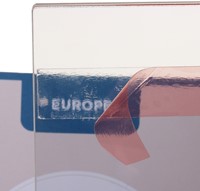 Posterhouder Europel zelfklevend A4 liggend 5 stuks-5
