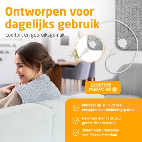 Warmtekussen Medisana HP 516 grijs-5