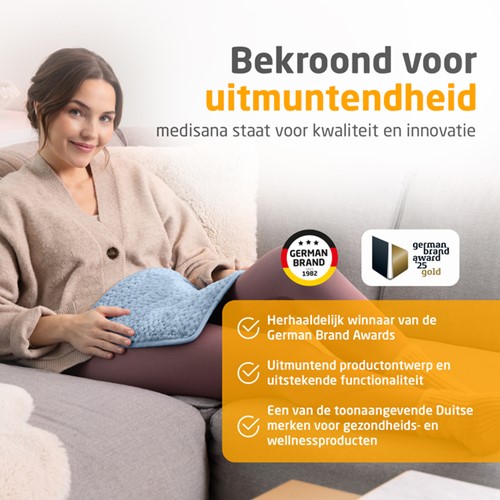 Warmtekussen Medisana HP 515 blauw-7