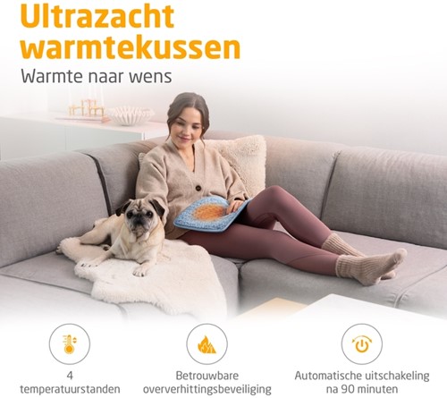 Warmtekussen Medisana HP 515 blauw-3