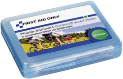 Pleisters First Aid Only outdoor/reizen 20 stuks