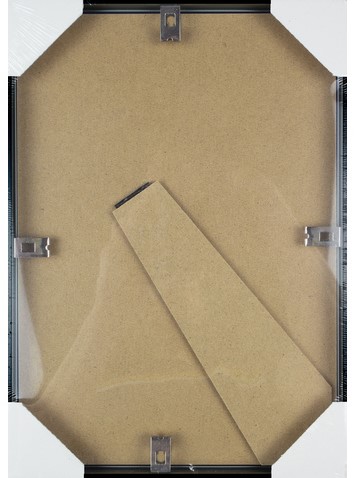 Fotolijst Seco A4 zwartkleurig geborsteld aluminium-2