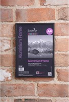 Fotolijst Seco A4 zwartkleurig geborsteld aluminium-4