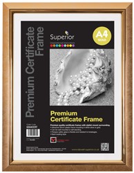 Fotolijst Seco A4 goud plexiglas