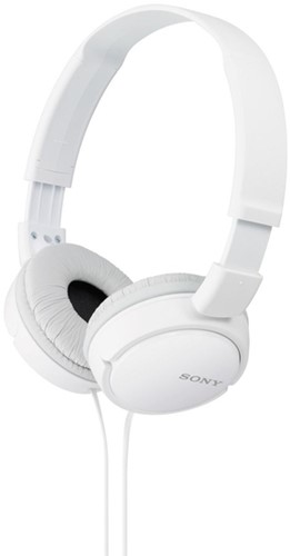 Koptelefoon Sony ZX110 bedraad 3.5mm jack over ear wit-2