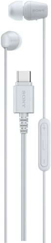 Oordopjes Sony EX15C bedraad USB-C in ear wit