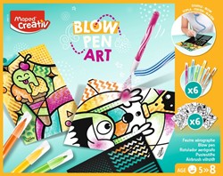 Blowpen Maped Creativ Art Pop Art complete activiteit