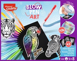 Blowpen Maped Creativ Art Creatief met 24 kleuren