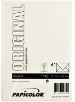 Envelop Papicolor C6 114x162mm anjerwit 6 Stuk-3