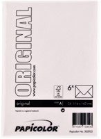 Envelop Papicolor C6 114x162mm lichtroze 6 Stuk-3