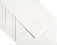 Envelop Papicolor C6 114x162mm hagelwit pak à 6 stuks