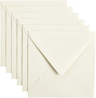 Envelop Papicolor 140x140mm anjerwit 6 Stuk