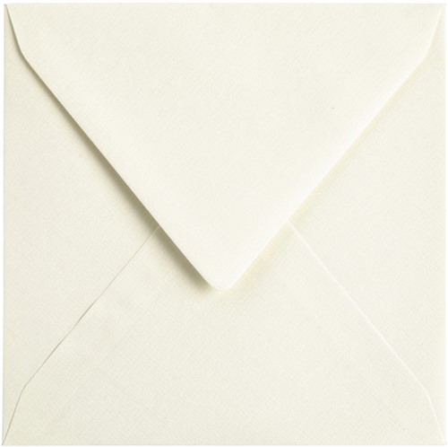 Envelop Papicolor 140x140mm anjerwit 6 Stuk-2