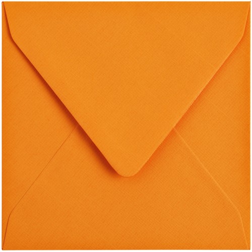 Envelop Papicolor 140x140mm oranje 6 Stuk-2