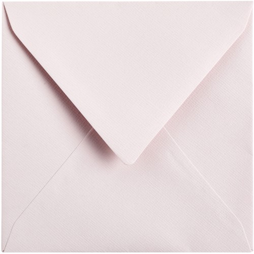 Envelop Papicolor 140x140mm lichtroze 6 Stuk-2