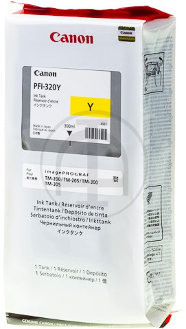 Inktcartridge Canon PFI-320 geel 1 Stuk