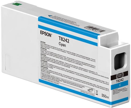 INKTCARTRIDGE EPSON T8242 350ml CYAAN 1 Stuk