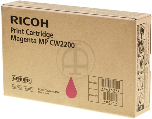 INKCARTRIDGE RICOH TYPE MP CW2200 MAGENTA  1 STUK