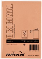 Correspondentiekaart Papi dubbel A6 oranje 6 Stuk-3