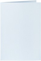 Correspondentiekaart Papi dubbel A6 babyblauw 6 Stuk